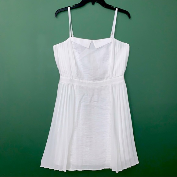 Line & Dot White Dress NWT
